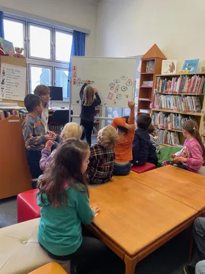 návštěva Městské knihovny, 25. 10. 2024