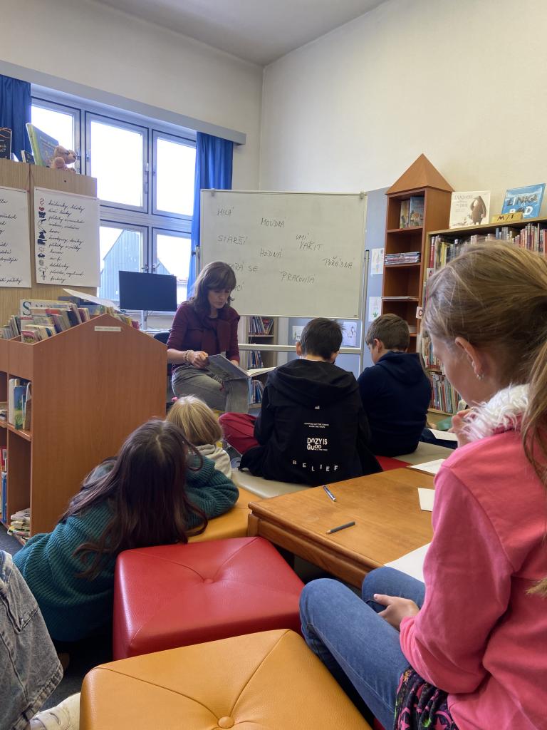 Návštěva Městské knihovny Skuteč, 14. 10. 2024