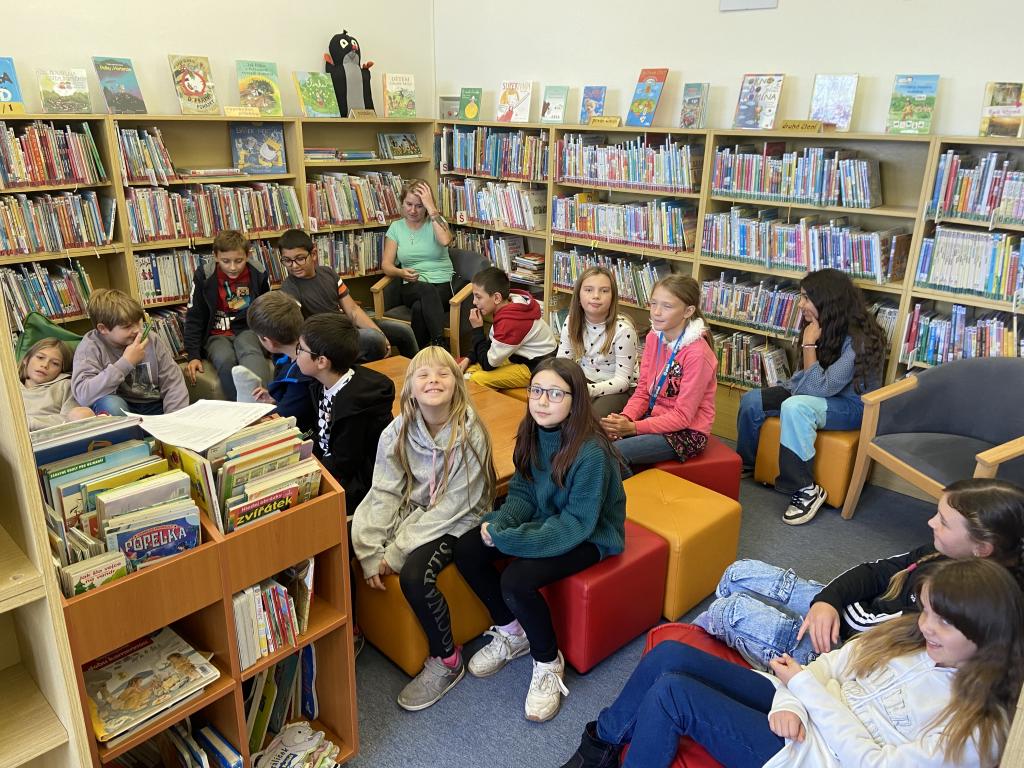 Návštěva Městské knihovny Skuteč, 14. 10. 2024