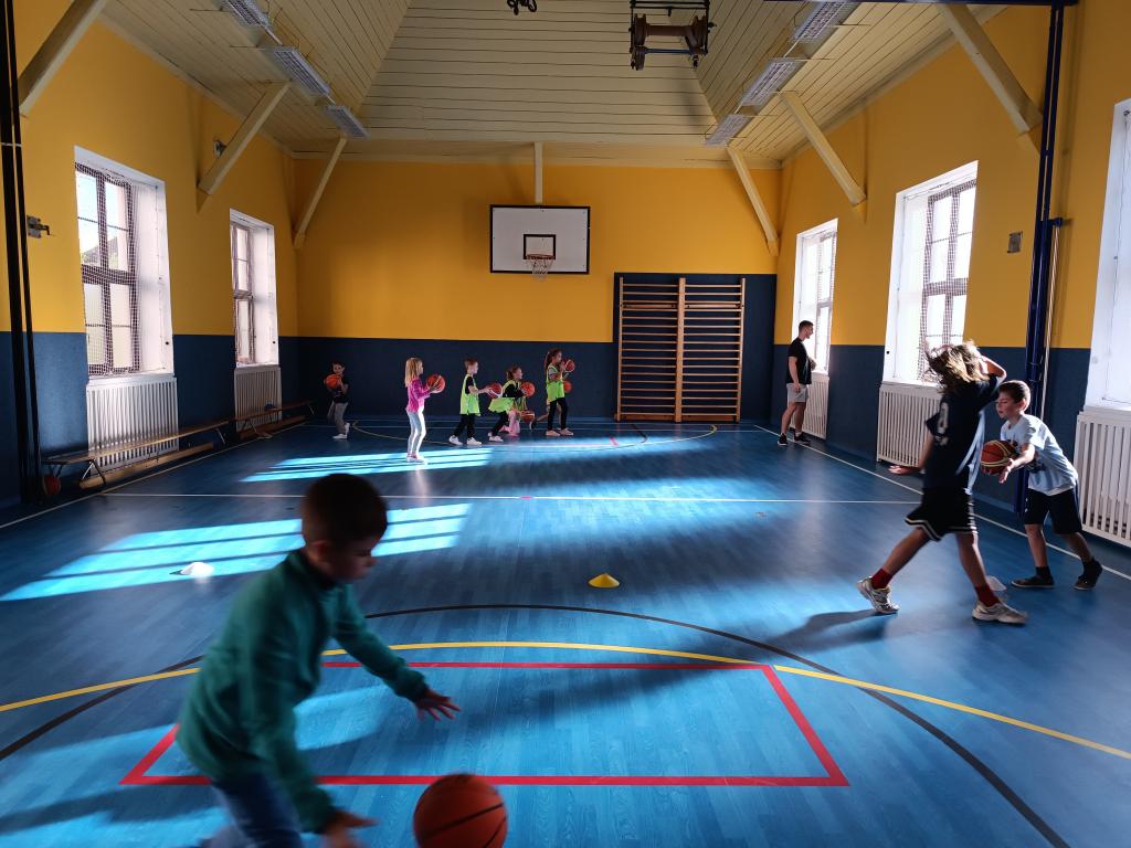 Pilotní lekce basketbalu, 9. 10. 2024