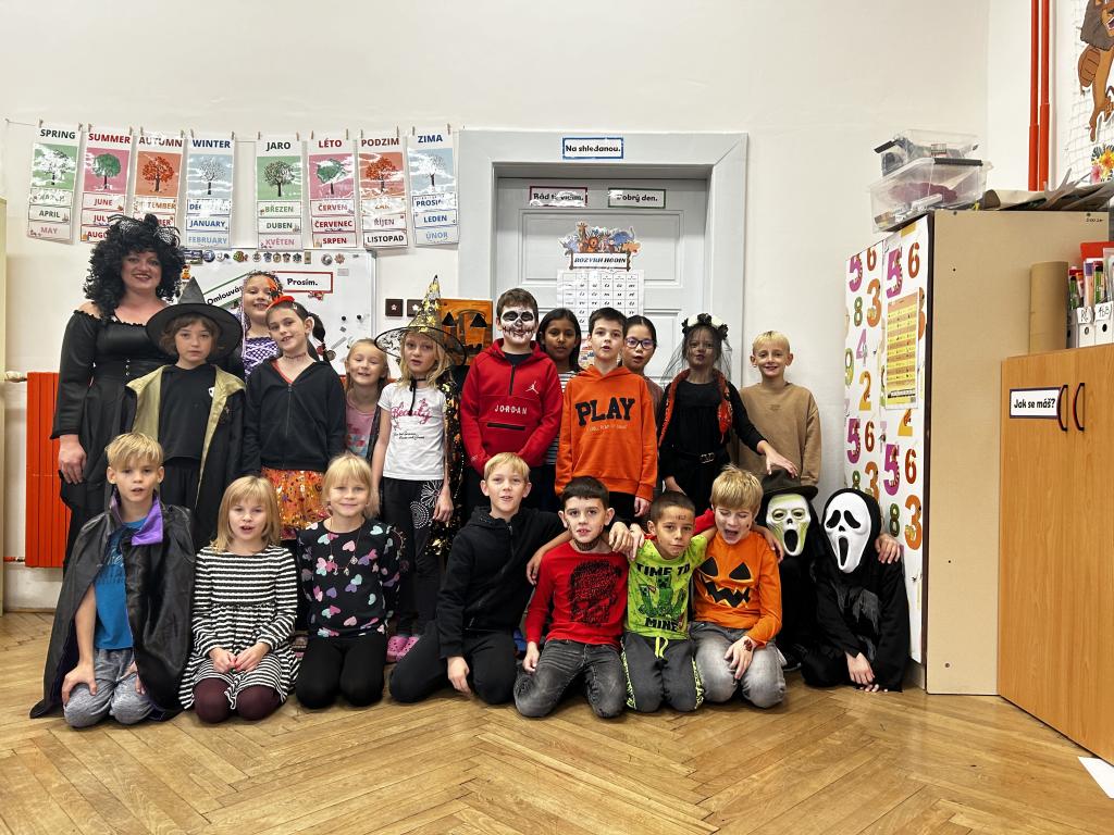 Halloween ve třídě, 1. 11. 2024