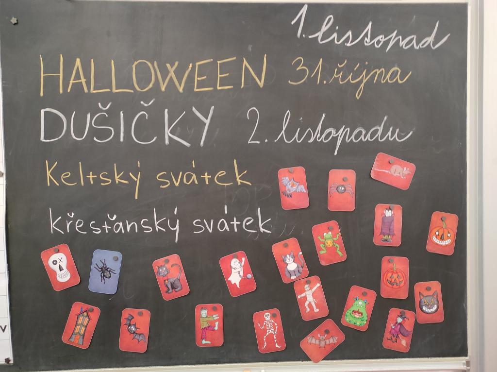 Halloween ve třídě, 1. 11. 2024