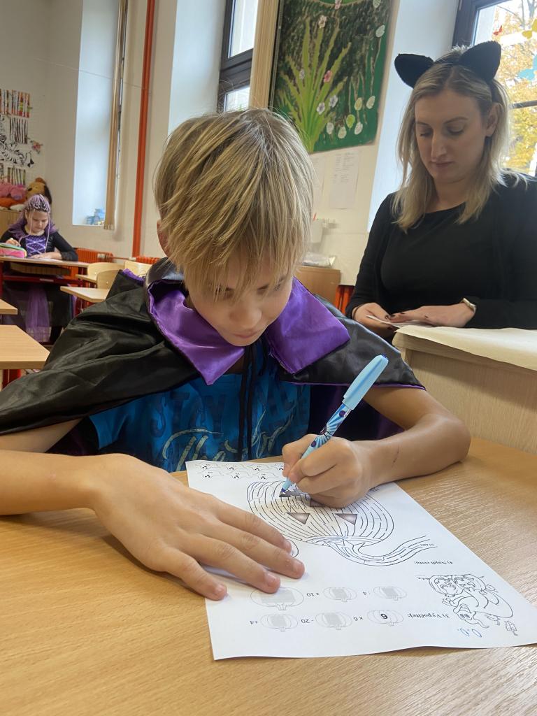 Halloweenská matematika, 1. 11. 2024