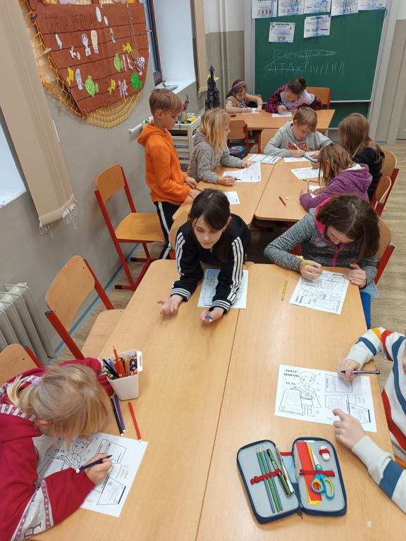 Jedenáctý týden ve školní družině, 15. 11. 2024