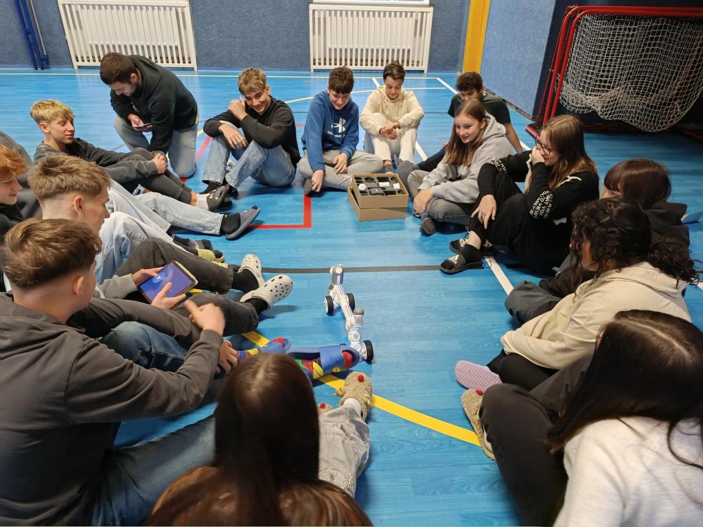 Projektová hodina s AI roboty, 28. 11. 2024
