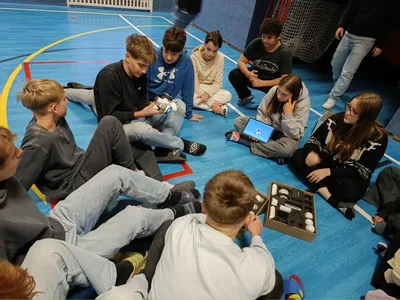 Projektová hodina s AI roboty, 28. 11. 2024
