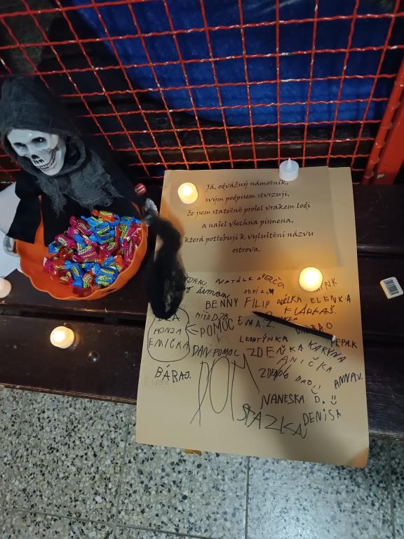 Stezka vrakem lodi, 8. 11. 2024