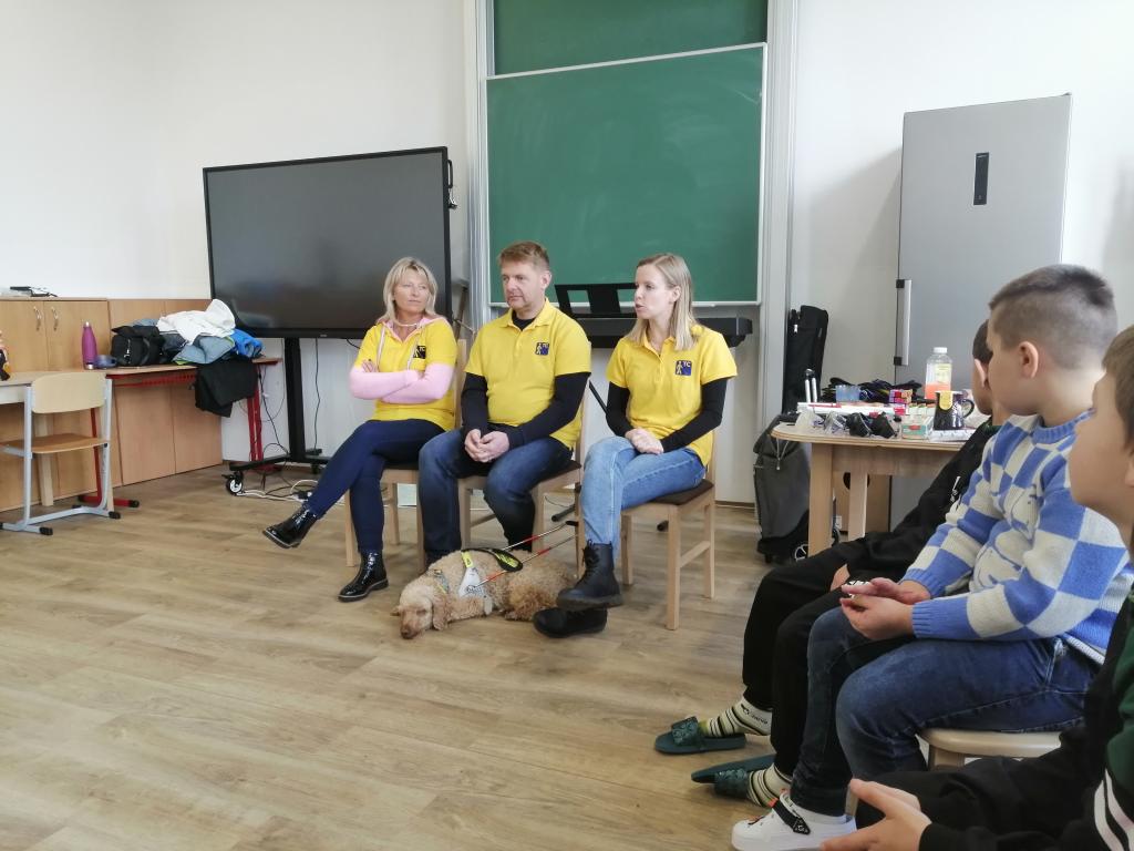 Zážitkový seminář TyfloCentrum, 18. 11. 2024