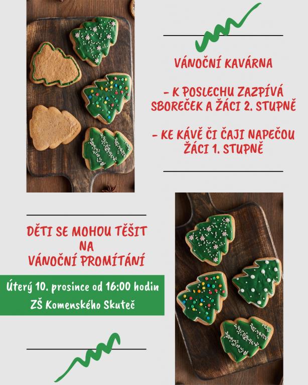 Srdečně zveme počestné pocestné na vánoční zastavení u kávy/čaje, 4. 12. 2024
