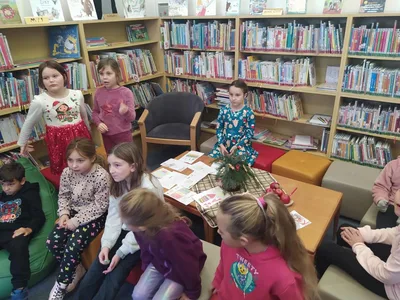 Návštěva knihovny, 16. 12. 2024
