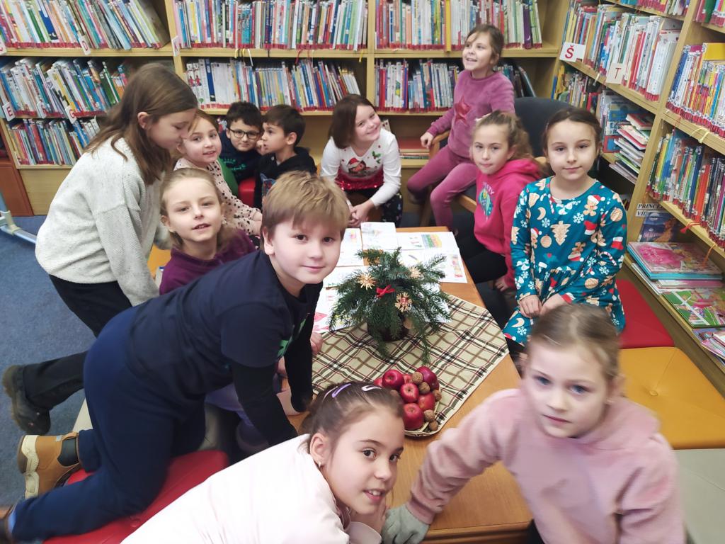 Návštěva knihovny, 16. 12. 2024