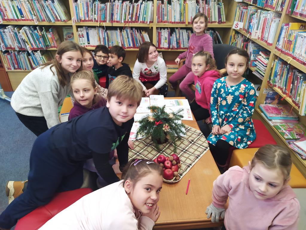 Návštěva knihovny, 16. 12. 2024