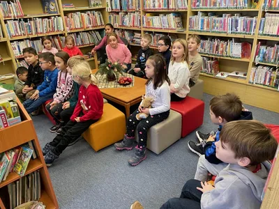 návštěva Městské knihovny, 9. 12. 2024