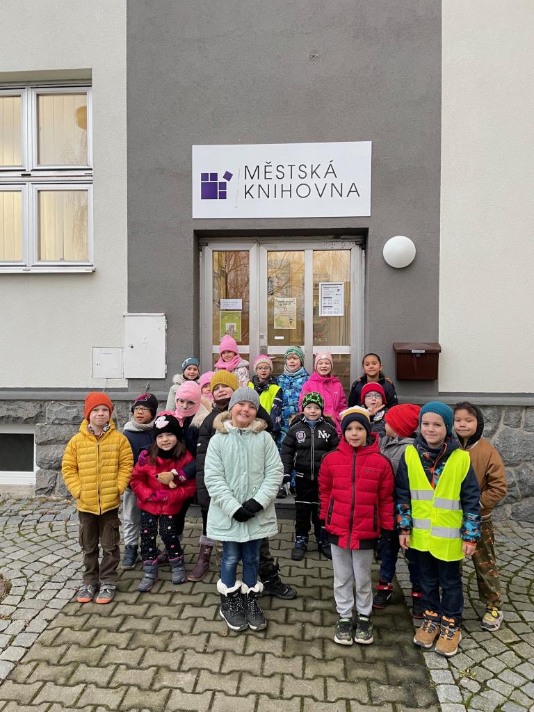 návštěva Městské knihovny, 9. 12. 2024
