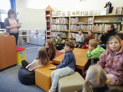 Návštěva knihovny, 20. 1. 2025