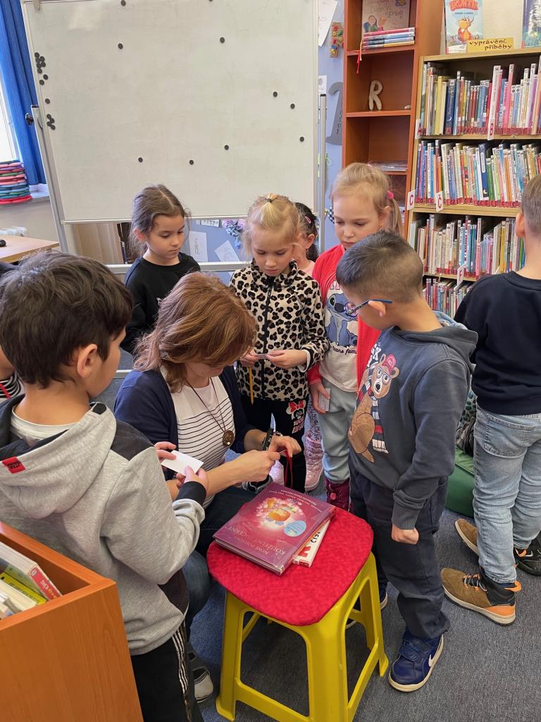 návštěva Městské knihovny, 24. 1. 2025