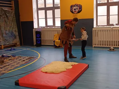 Rytířka Štěpánka v ŠD, 17. 1. 2025