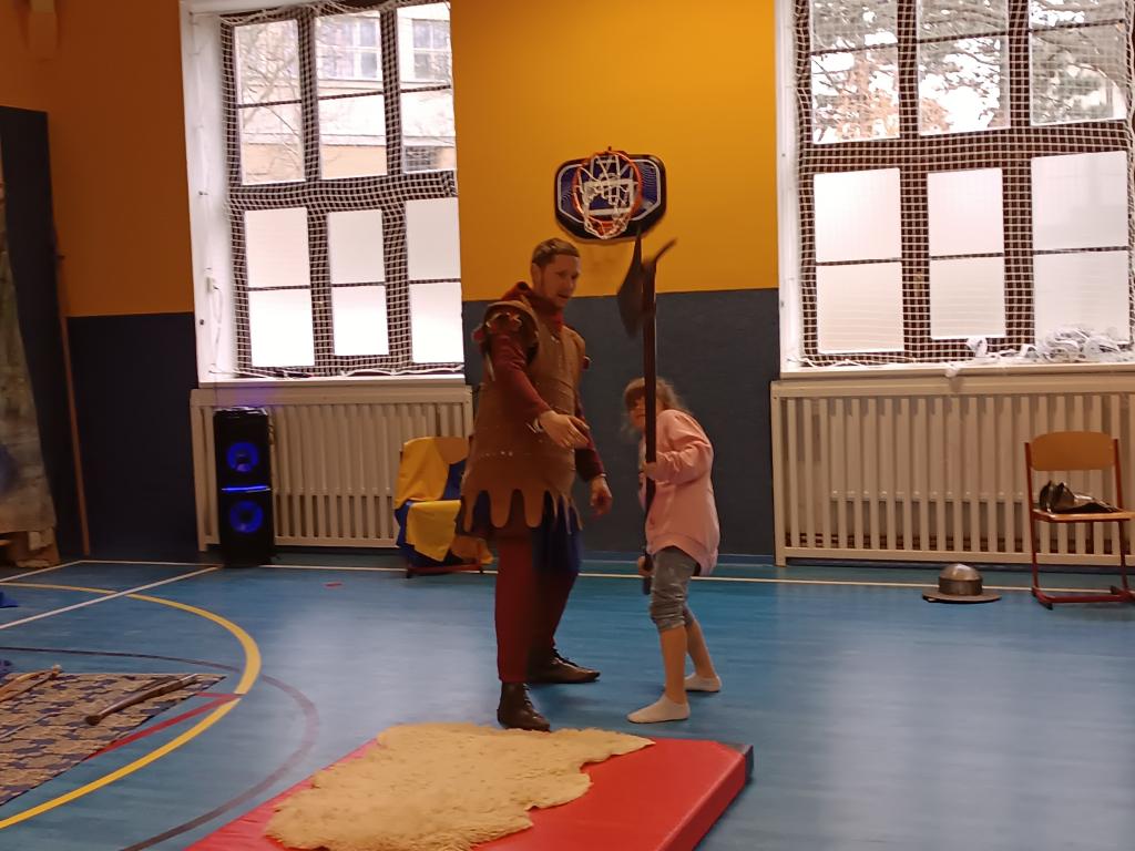 Rytířka Štěpánka v ŠD, 17. 1. 2025