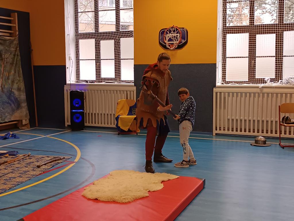 Rytířka Štěpánka v ŠD, 17. 1. 2025