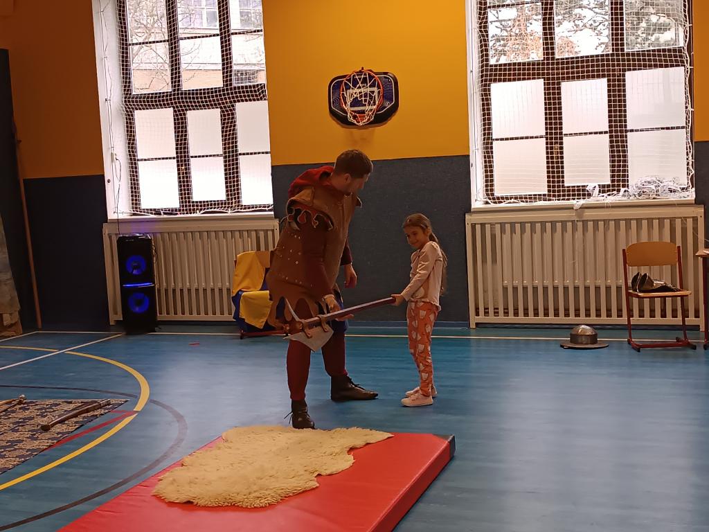 Rytířka Štěpánka v ŠD, 17. 1. 2025