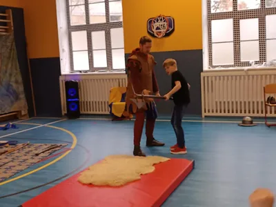 Rytířka Štěpánka v ŠD, 17. 1. 2025