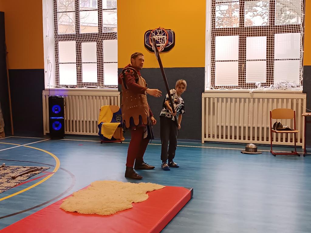 Rytířka Štěpánka v ŠD, 17. 1. 2025