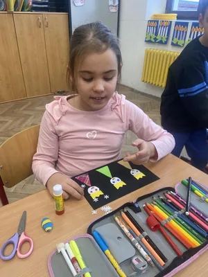 VV - práce s papírem a kartonem, 13. 1. 2025