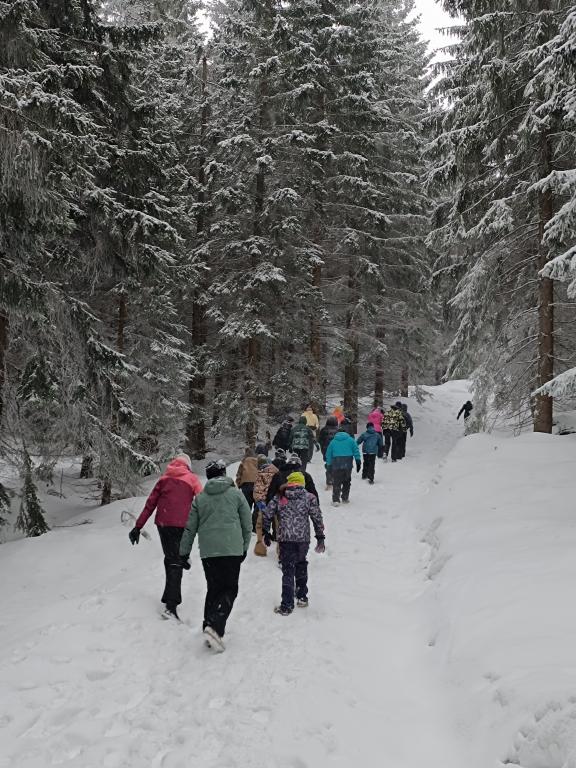 Lyžařský výcvik 2025 - den čtvrtý, 13. 2. 2025