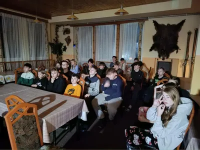 Lyžařský výcvik 2025 - den první, 10. 2. 2025
