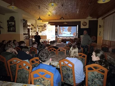 Lyžařský výcvik 2025 - den první, 10. 2. 2025