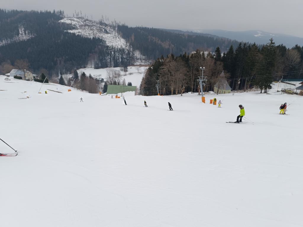 Lyžařský výcvik 2025 - den třetí, 12. 2. 2025