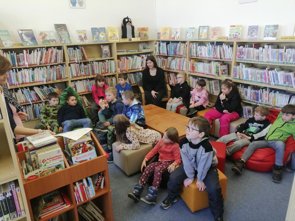 Návštěva knihovny, 17. 2. 2025
