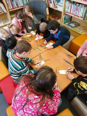 návštěva Městské knihovny, 28. 2. 2025