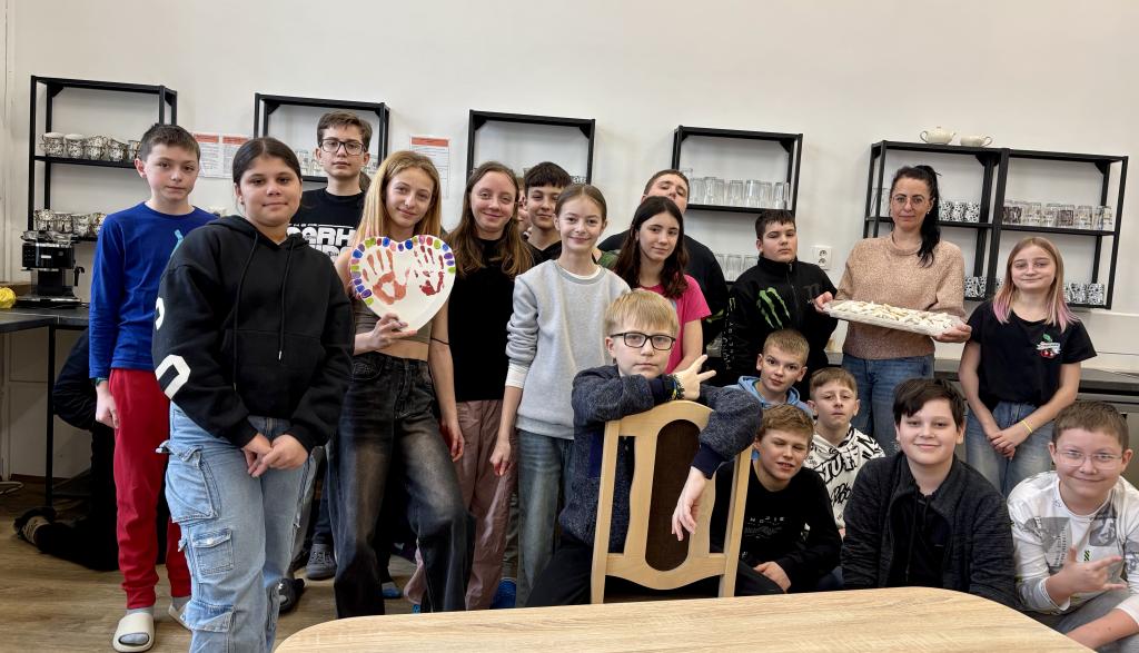 Valentýnské pečení v 6. třídě, 12. 2. 2025