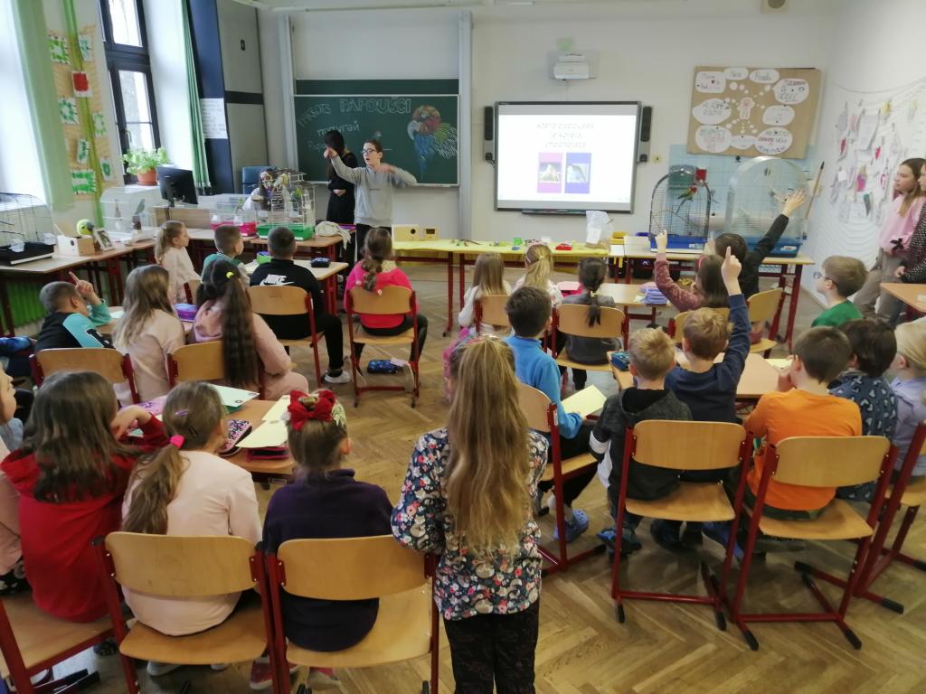 Celoškolní projekt Máme rádi zvířata, 31. 3. 2025