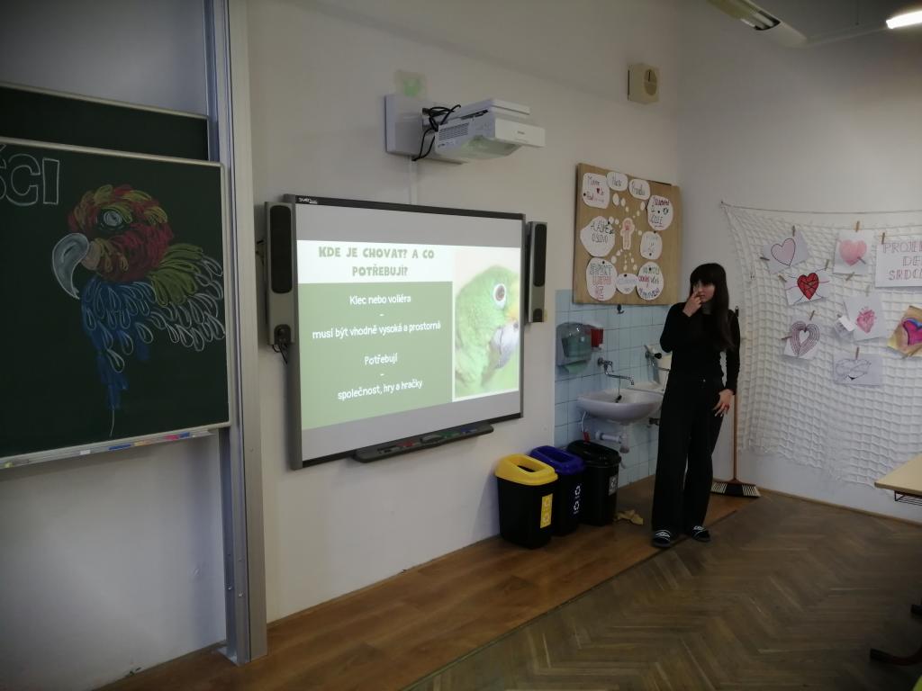 Celoškolní projekt Máme rádi zvířata, 31. 3. 2025