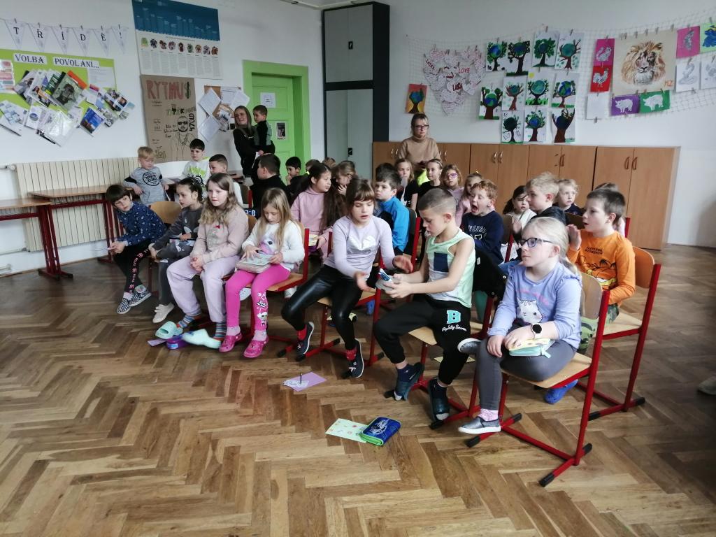 Celoškolní projekt Máme rádi zvířata, 31. 3. 2025