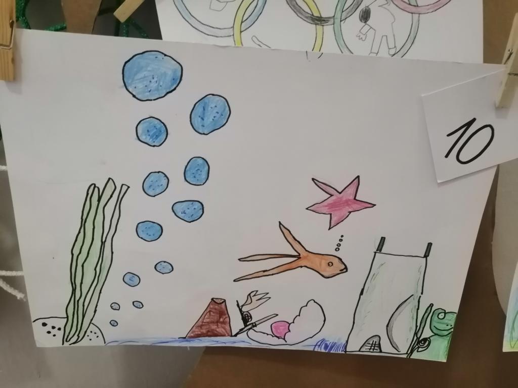 Kreslíme a malujeme obrázky k projektu Máme rádi zvířata, 14. 3. 2025