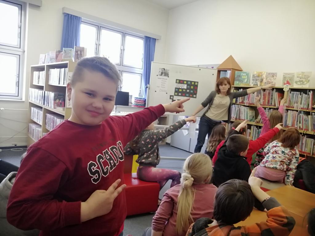 Návštěva knihovny, 24. 3. 2025