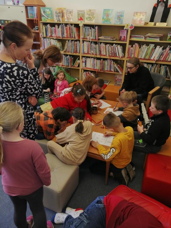 Návštěva knihovny, 24. 3. 2025