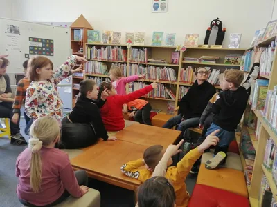 Návštěva knihovny, 24. 3. 2025