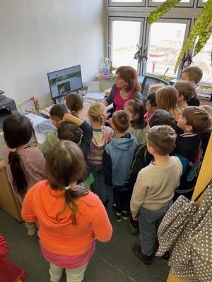 návštěva Městské knihovny, 26. 3. 2025