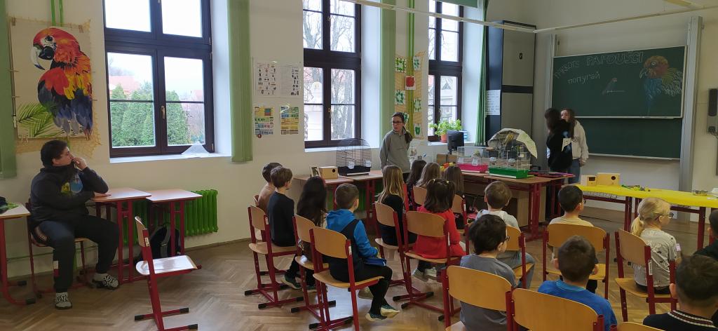 Projektový den "Máme rádi zvířata" a den otevřených dveří, 31. 3. 2025