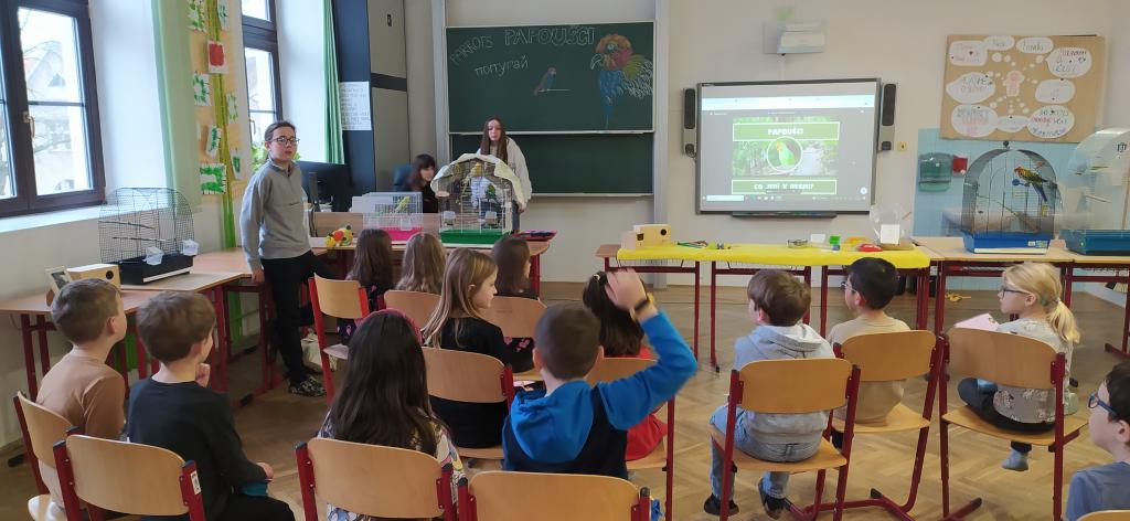 Projektový den "Máme rádi zvířata" a den otevřených dveří, 31. 3. 2025