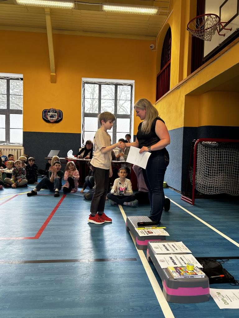 Recitační soutěž - školní kolo, vyhlášení výsledků soutěží, 17. 3. 2025