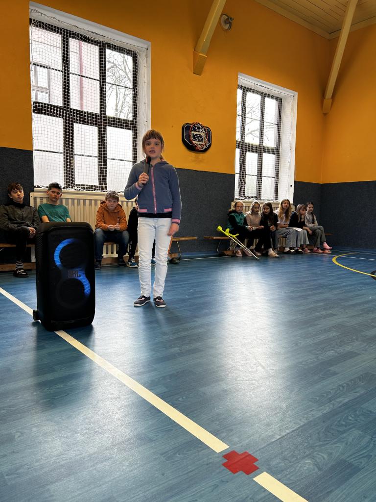 Recitační soutěž - školní kolo, vyhlášení výsledků soutěží, 17. 3. 2025