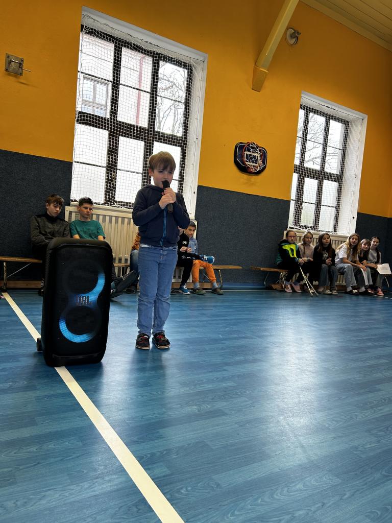 Recitační soutěž - školní kolo, vyhlášení výsledků soutěží, 17. 3. 2025