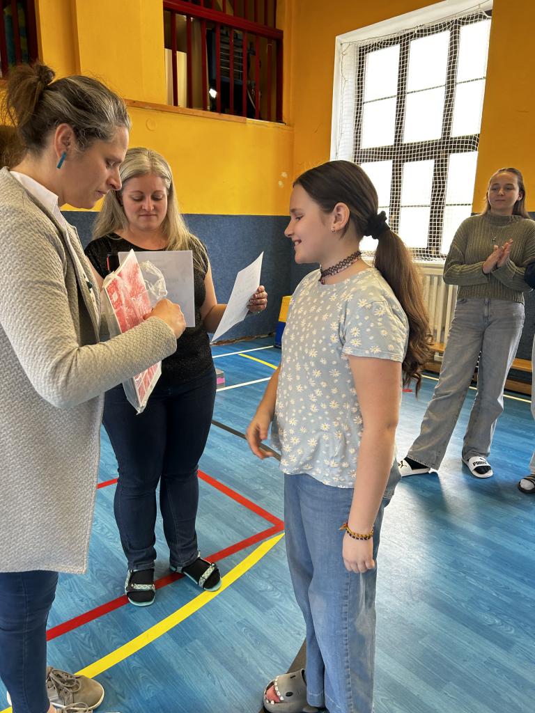 Recitační soutěž - školní kolo, vyhlášení výsledků soutěží, 17. 3. 2025