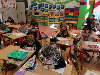 Čarodějnický den ve 2. A, 30. 4. 2025