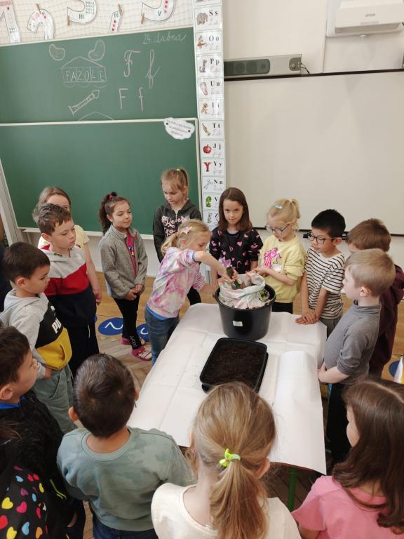 Prvouka - sejeme ředkvičky, 24. 4. 2025